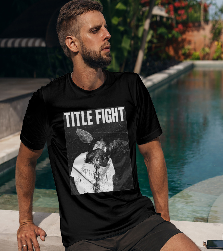 TITLE FIGHT CHAINED PIG MASK T-Shirt