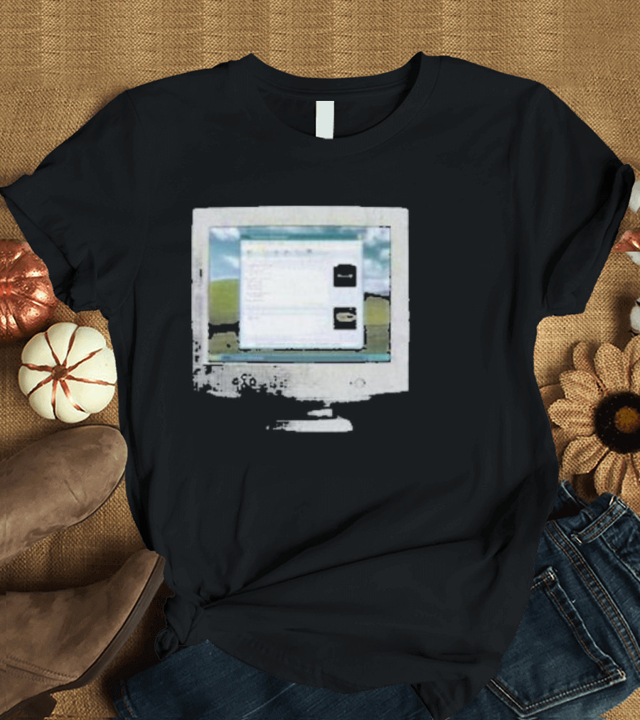 Youknow Run It Back MSN Computer Monitor Window Graphics T-Shirt