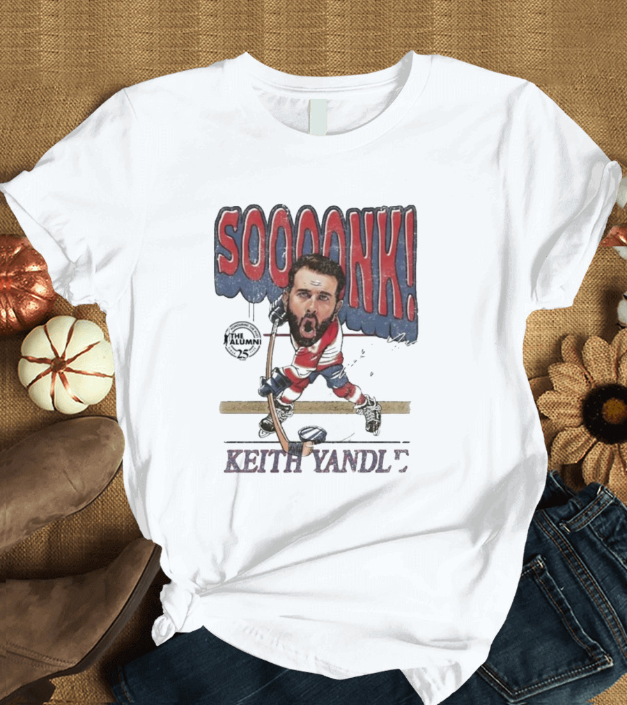 Spittin Chiclets Alumni Association Keith Yandle SOOONK T-Shirt