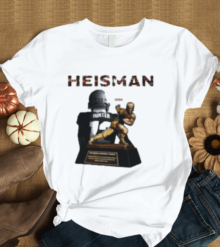 Travis Hunter Heisman Trophy 2024 Candidate T-Shirt