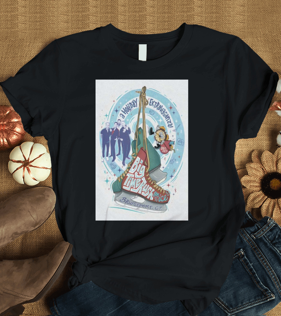 Big Time Rush on Ice Holiday Extravaganza Bridgeport CT Dec 14 T-Shirt