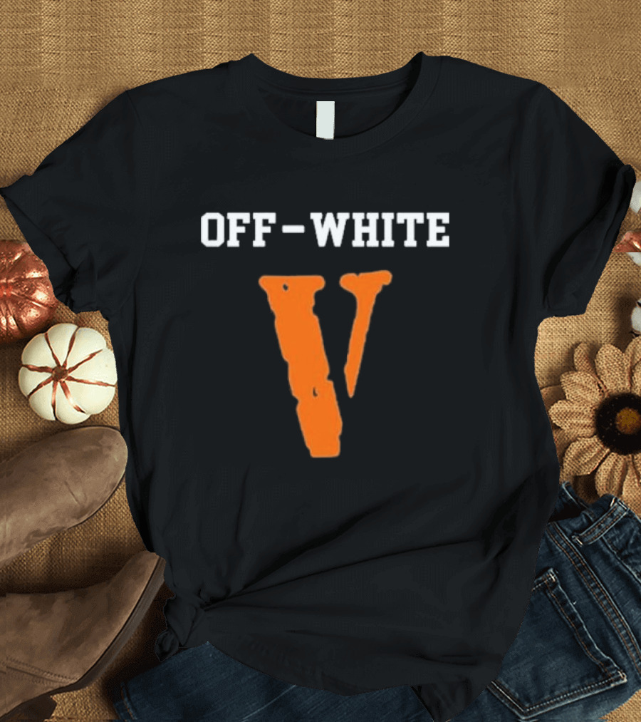 OFF-WHITE Vlone V Orange T-Shirt