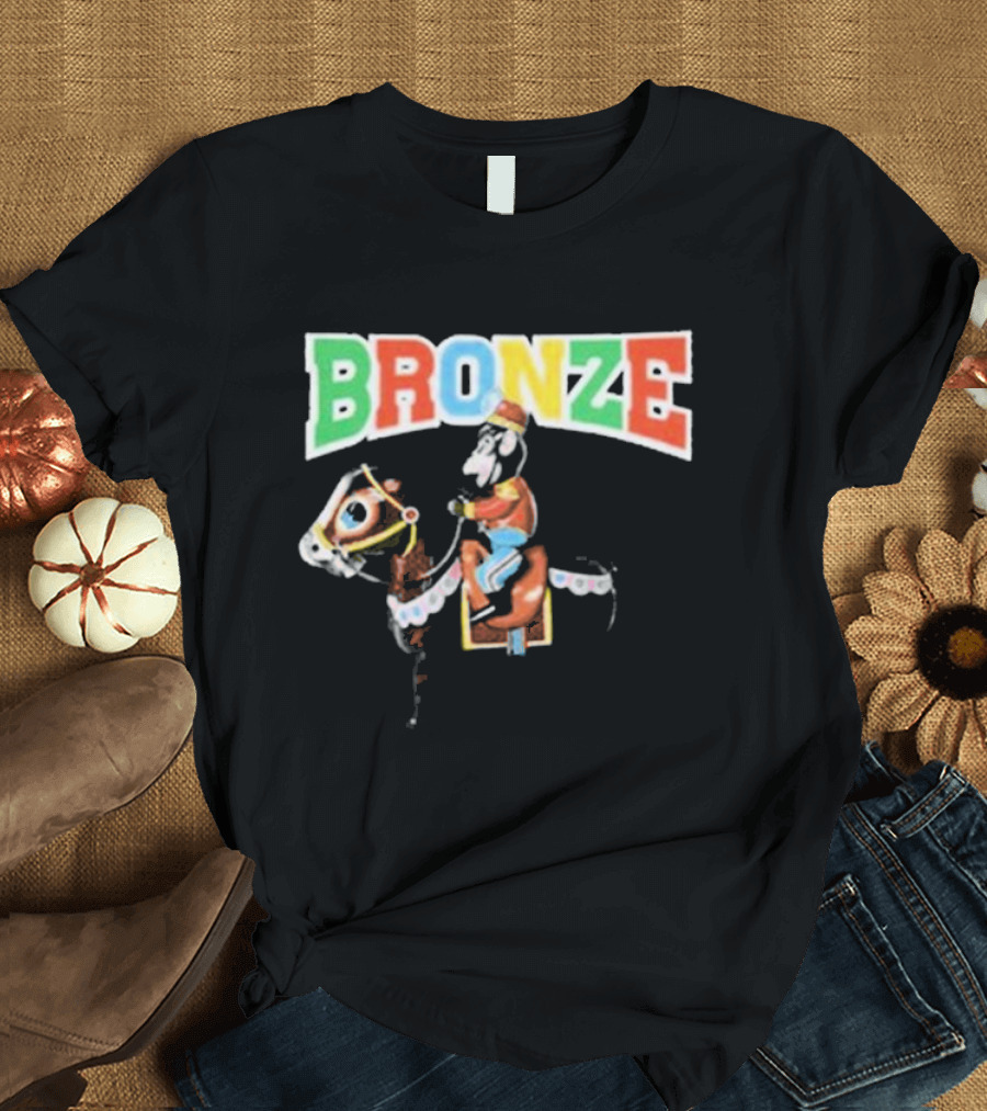BRONZE 56k Cowboy Saddle T-Shirt