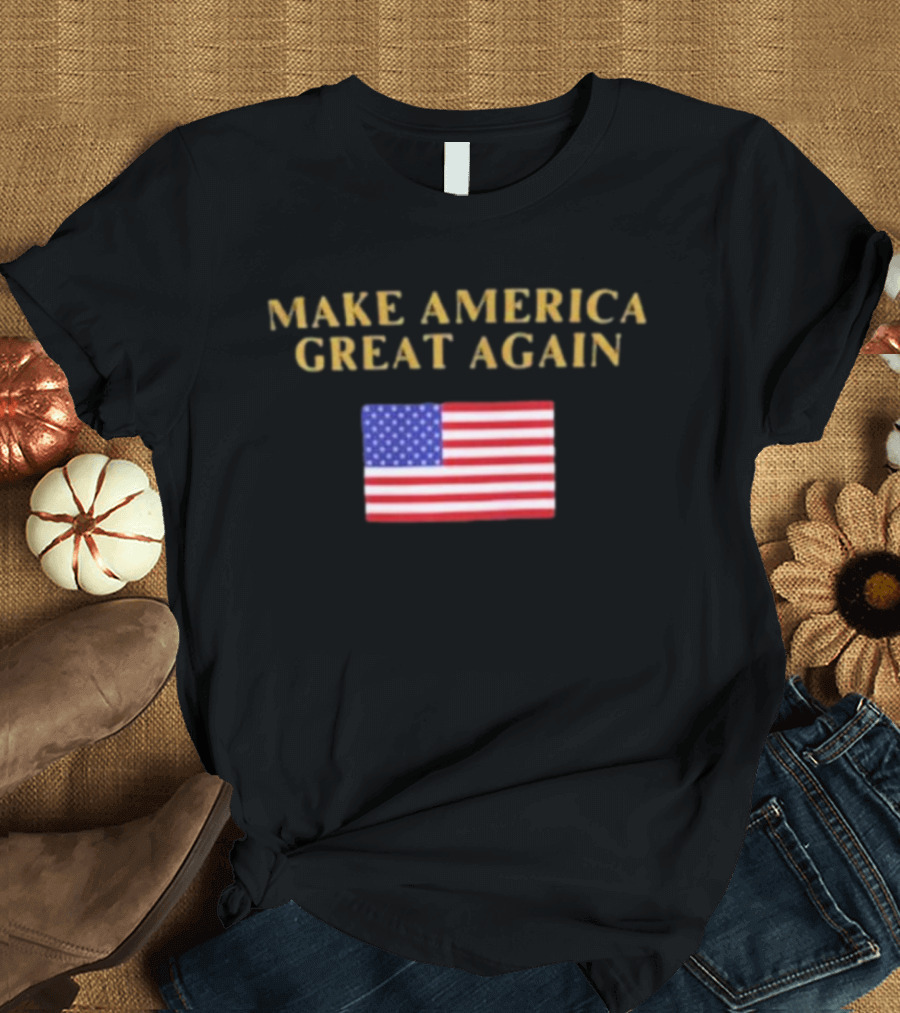 Make America Great Again American Flag T-Shirt