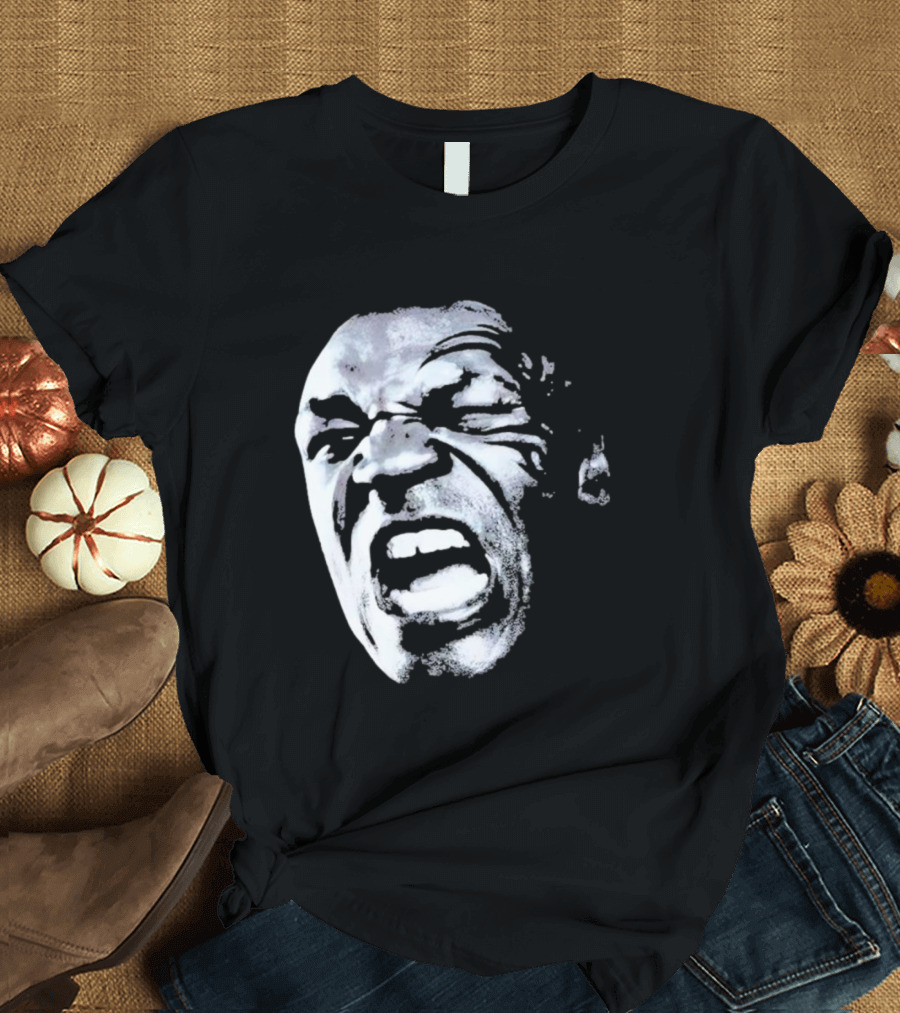Lean And Mean Mike Tyson Expression Face T-Shirt