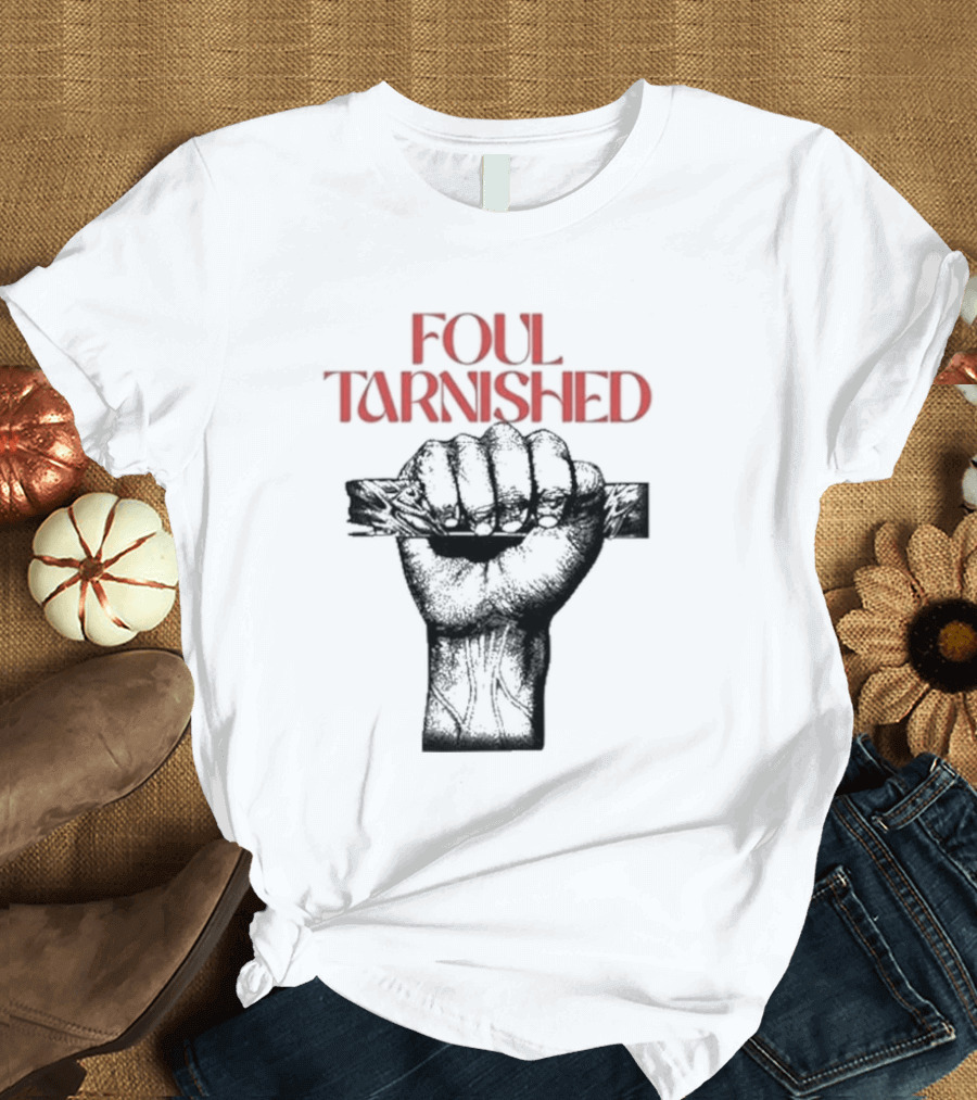 Foul Tarnished Raskolapparel Power Grip Print T-Shirt