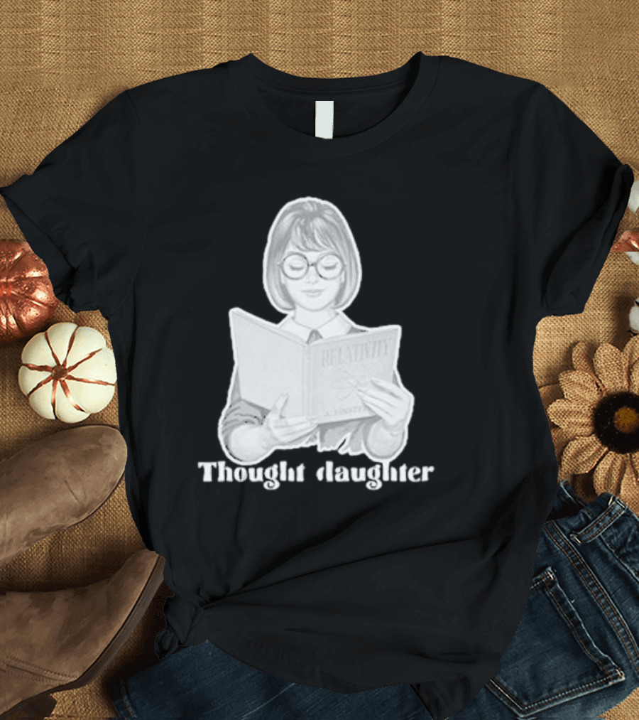 Relativity Thought Daughter Einstein Book Reader T-Shirt