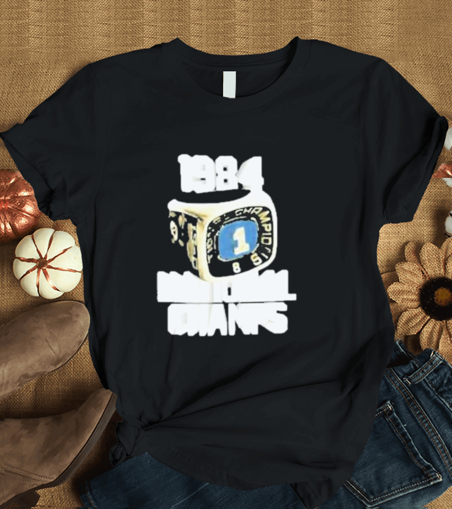 1984 National Champs Championship Ring T-Shirt