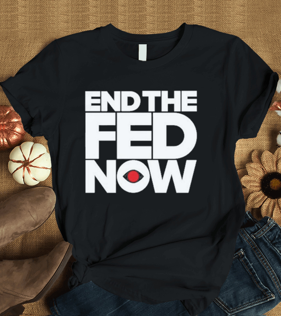 End The Fed Now Bitcoin Magazine T-Shirt