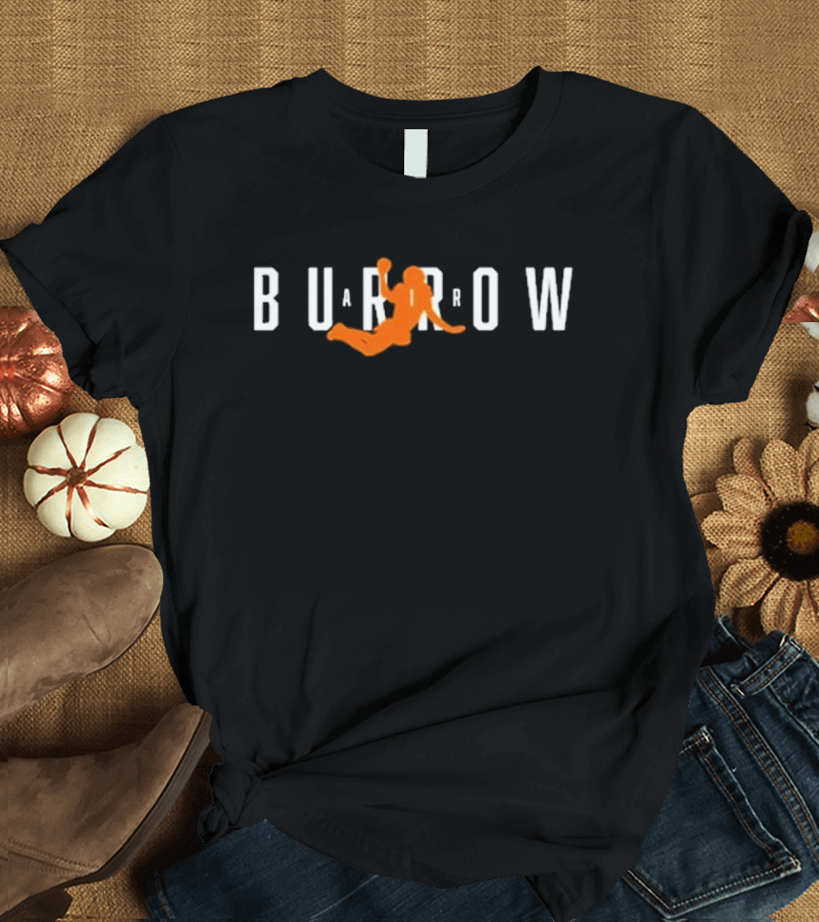 Joe Burrow Air Football Icon T-Shirt
