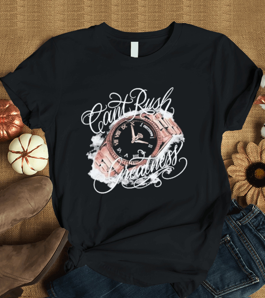 Syna X Crg Can’t Rush Greatness Roman Numeral Watch T-Shirt