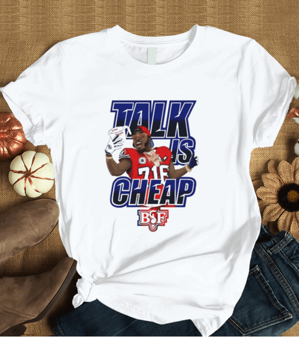 T-Shirt: Benny The Butcher Talk Is Cheap BSF Victory Monday Football Victory T-Shirt Benny The Butcher Talk Is Cheap BSF Victory Monday Football Victory T-Shirt