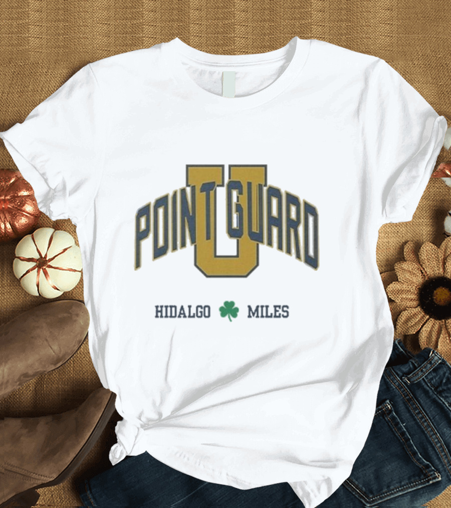 Hidalgo Miles Point Guard U Shamrock T-Shirt