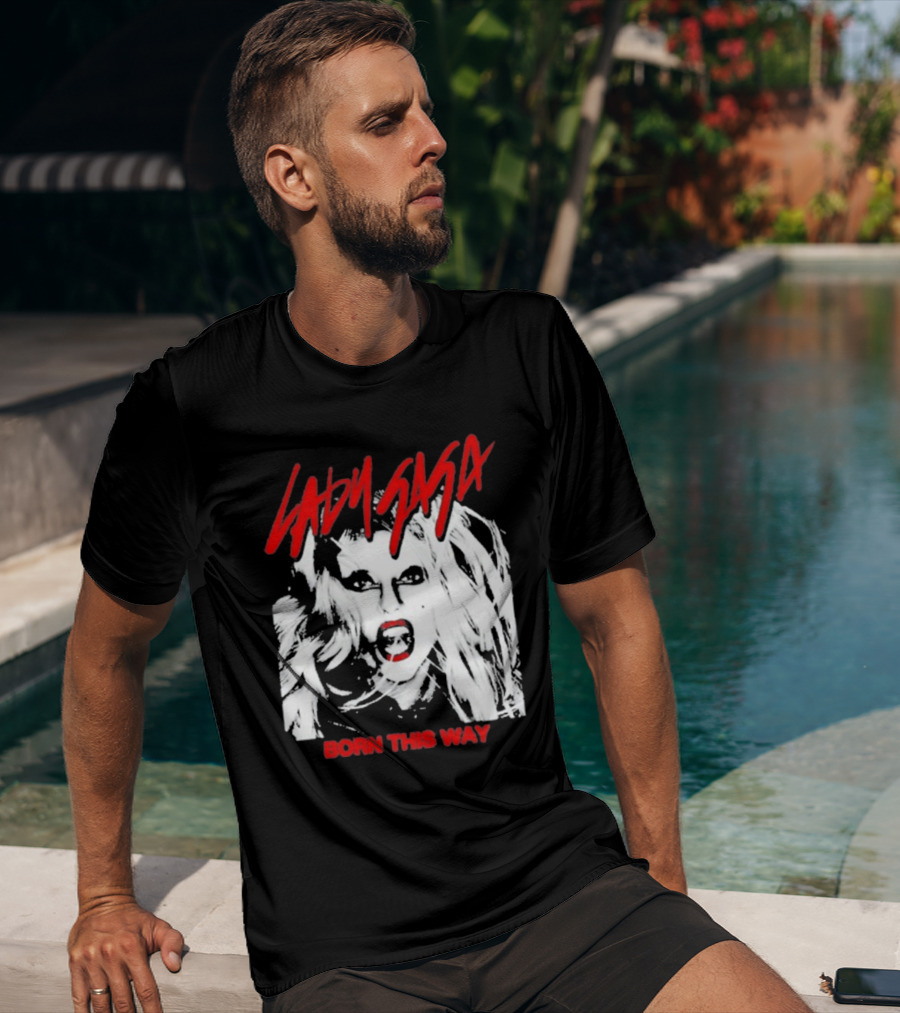 Lady Gaga Born This Way Artwork T-Shirt