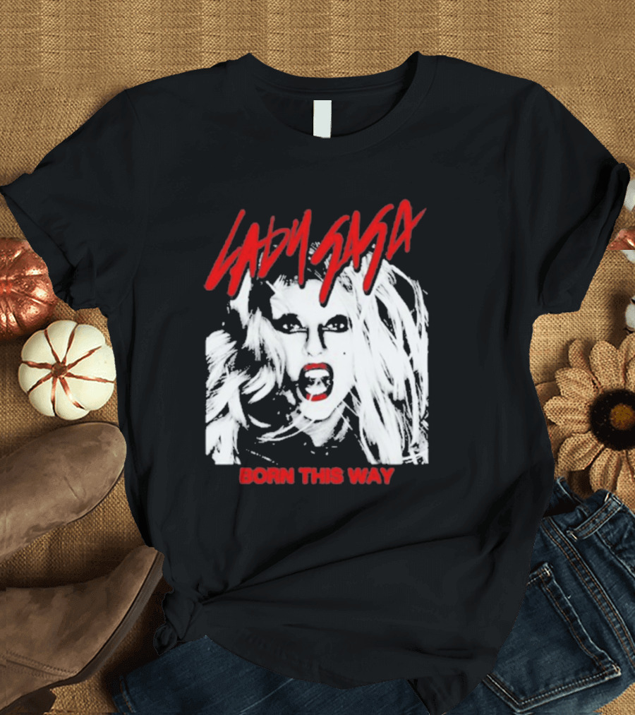 Lady Gaga Born This Way Artwork T-Shirt