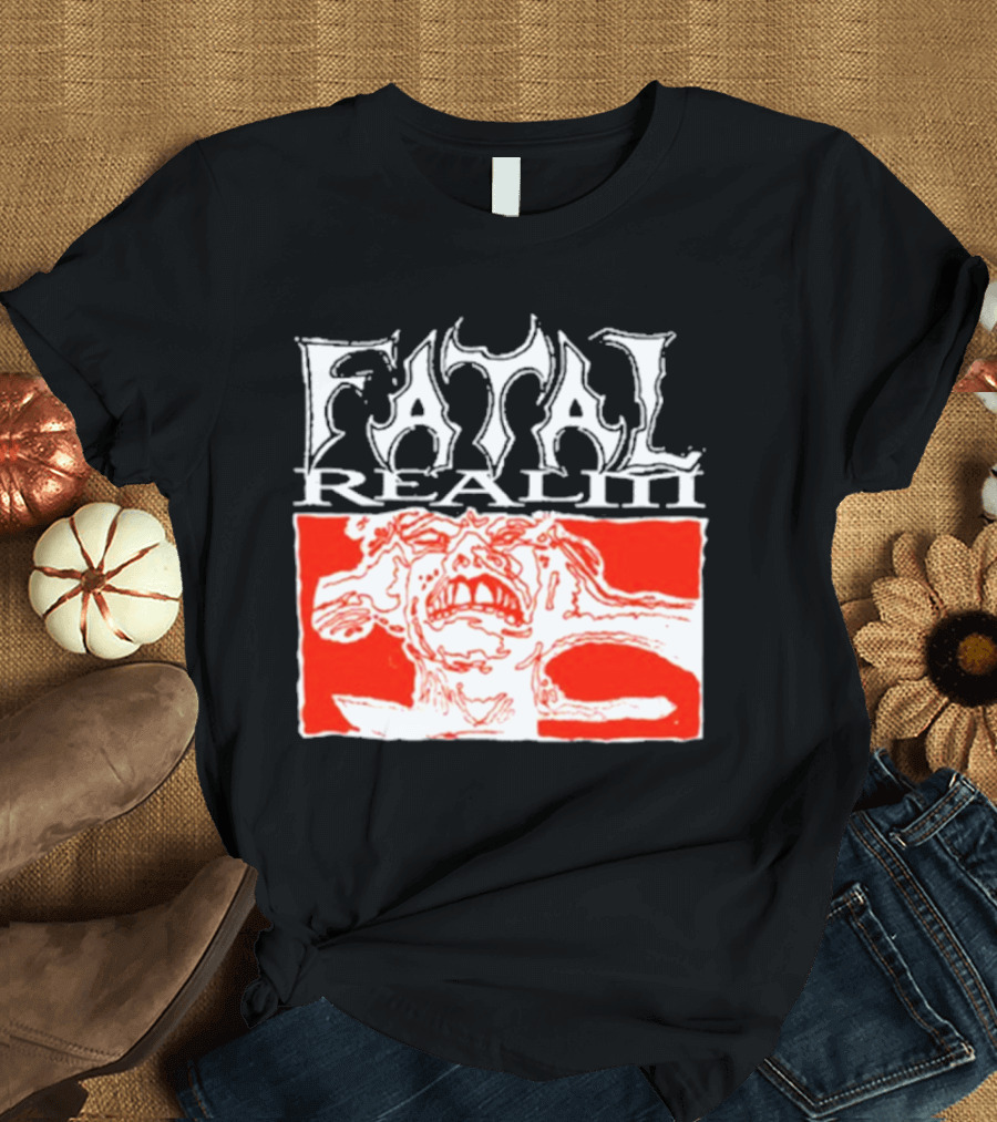 Daze Style Fatal Realm Aggressive Red T-Shirt