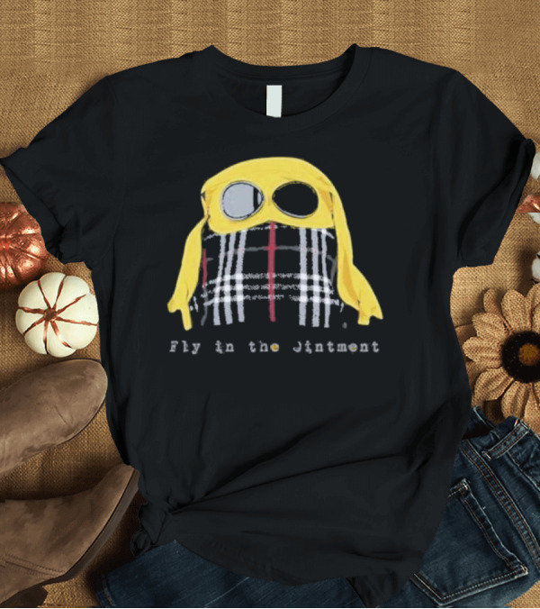 T-Shirt: Fly In The Jintment Yellow Hat Plaid T-Shirt Fly In The Jintment Yellow Hat Plaid T-Shirt