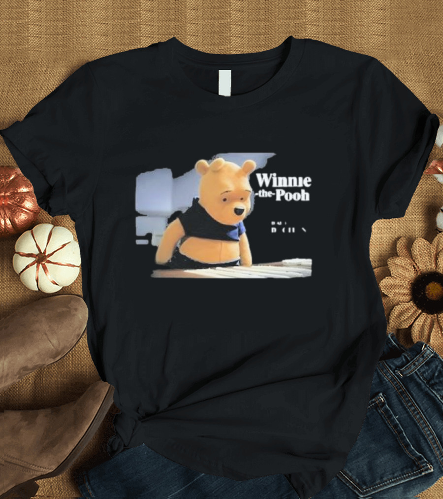 Winnie-the-Pooh Sequel Production Cute Plush Character Fashion T-Shirt