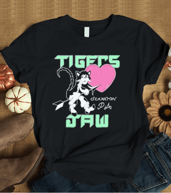 T-Shirt: Tigers Jaw Lovecat Scranton PA T-Shirt Tigers Jaw Lovecat Scranton PA T-Shirt