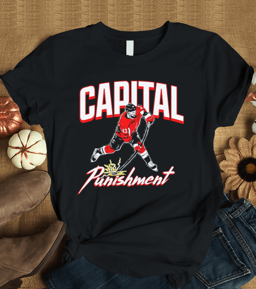 Tom Wilson Capital Punishment Washington Capitals Hockey T-Shirt