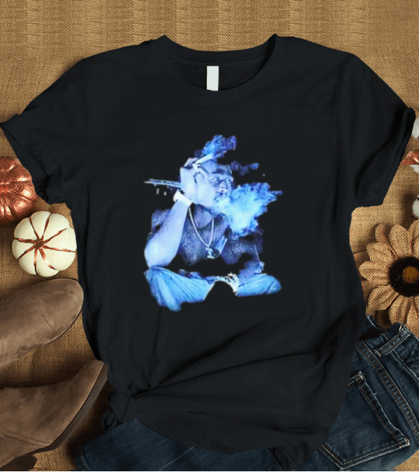 T-Shirt: Tupac Shakur 2Pac Remember Me Smoke Album Cover Imagery T-Shirt Tupac Shakur 2Pac Remember Me Smoke Album Cover Imagery T-Shirt