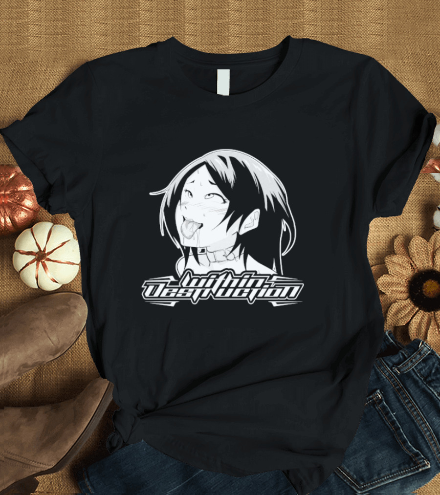Within Destruction Dabihotion Slampai Anime Girl Graphic T-Shirt