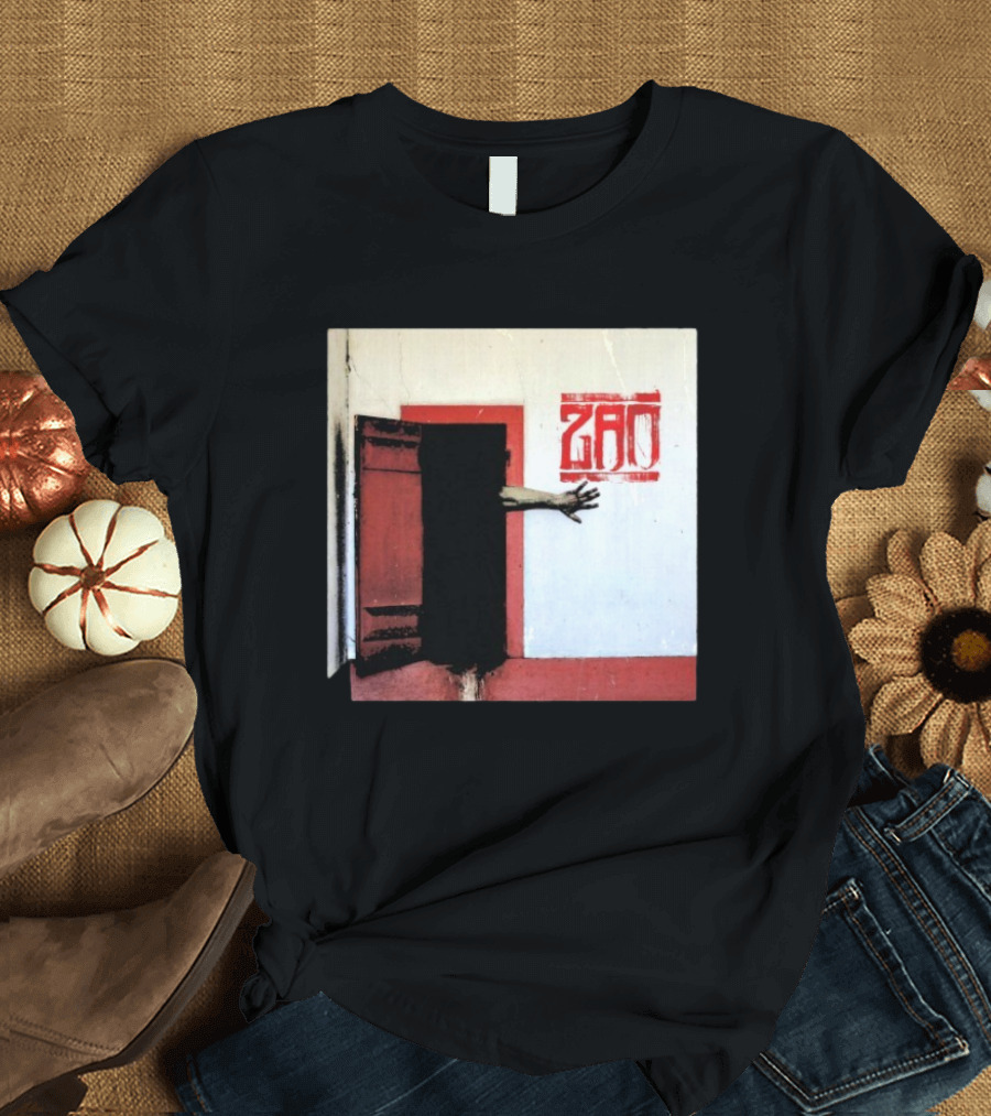 Zao The Crimson Corridor Arm Reaching Through Doorway T-Shirt