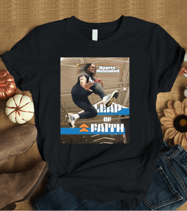 T-Shirt: Sports Illustrated Leap Of Faith Digital Cover Boise State Broncos Football T-Shirt Sports Illustrated Leap Of Faith Digital Cover Boise State Broncos Football T-Shirt