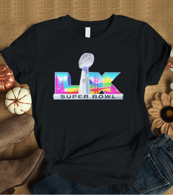 T-Shirt: Super Bowl LIX San Francisco Golden Gate Bridge NFL T-Shirt Super Bowl LIX San Francisco Golden Gate Bridge NFL T-Shirt