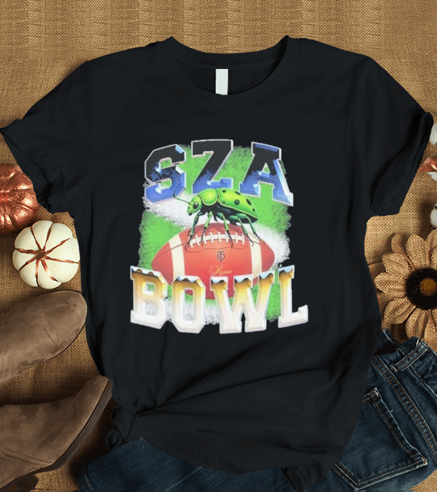 SZA Bug Bowl Grasshopper Football Event 2025 T-Shirt