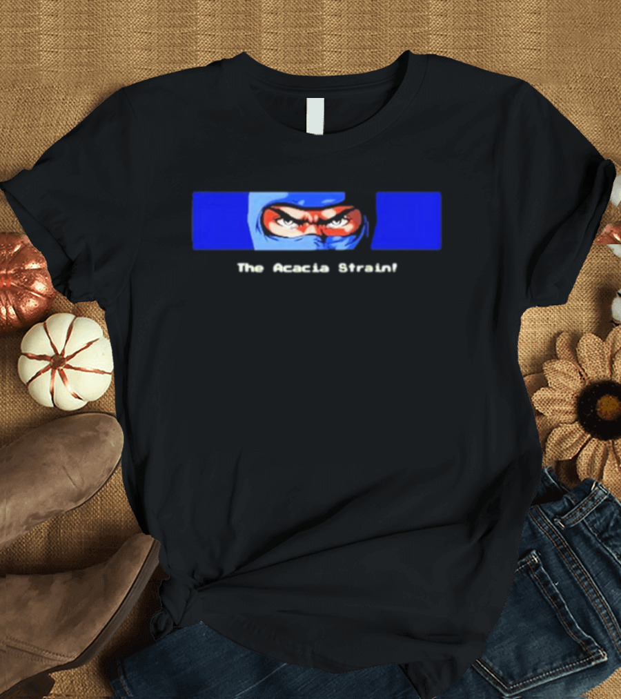 The Acacia Strain Ninja Eyes Blue Artwork T-Shirt