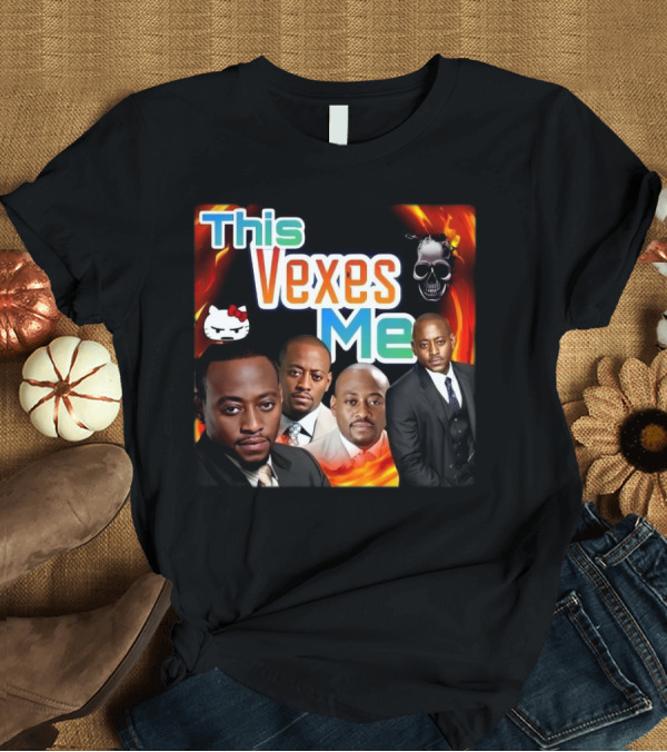 T-Shirt: This Vexes Me Hello Kitty Skull Flame T-Shirt This Vexes Me Hello Kitty Skull Flame T-Shirt