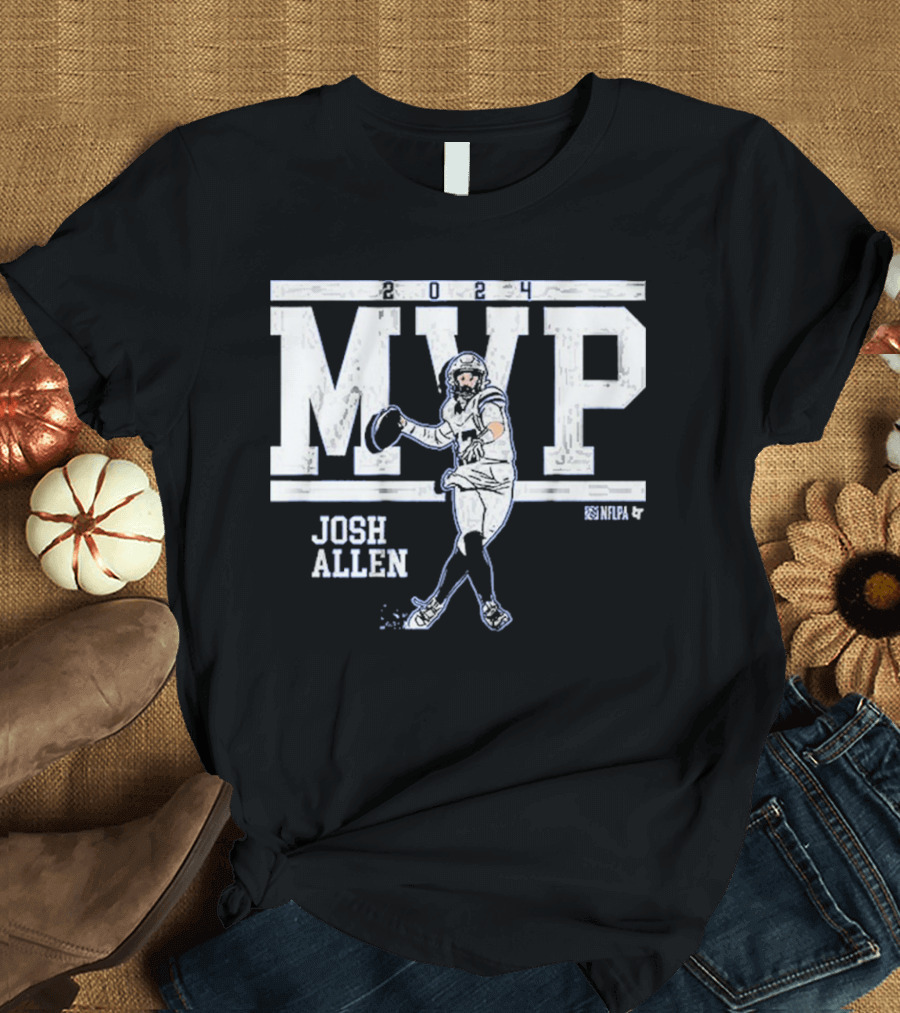 2024 MVP Josh Allen Football Player T-Shirt