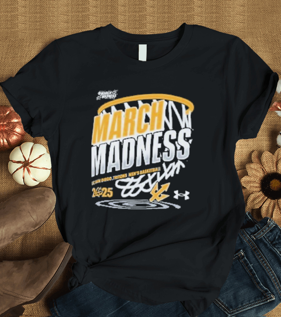 UC San Diego Tritons 2025 NCAA Basketball Tournament March Madness T-Shirt