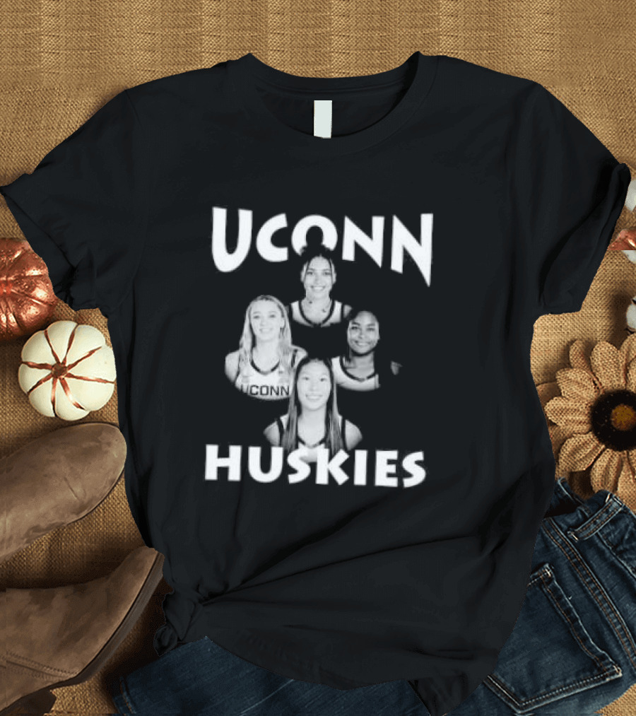 UConn Huskies Women’s Basketball Paige Bueckers Azzi Fudd Sarah Strong Ashlynn Shade T-Shirt