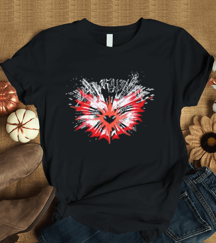 Valkyrae XO Team Liquid Black Heart Wings T-Shirt