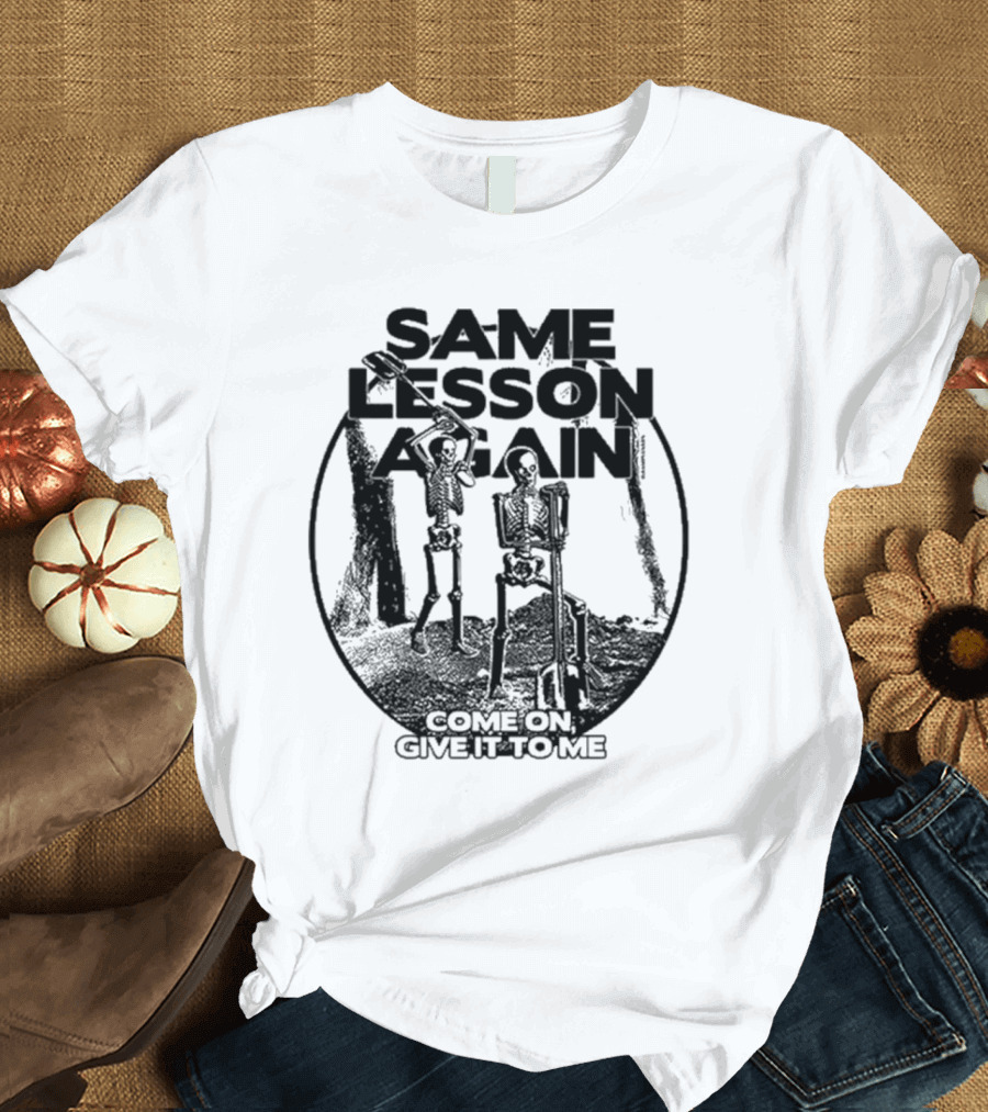 2025 Paramore Same Lesson Again T-Shirt