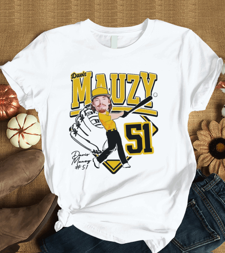 Davis Mauzy Baseball 51 T-Shirt