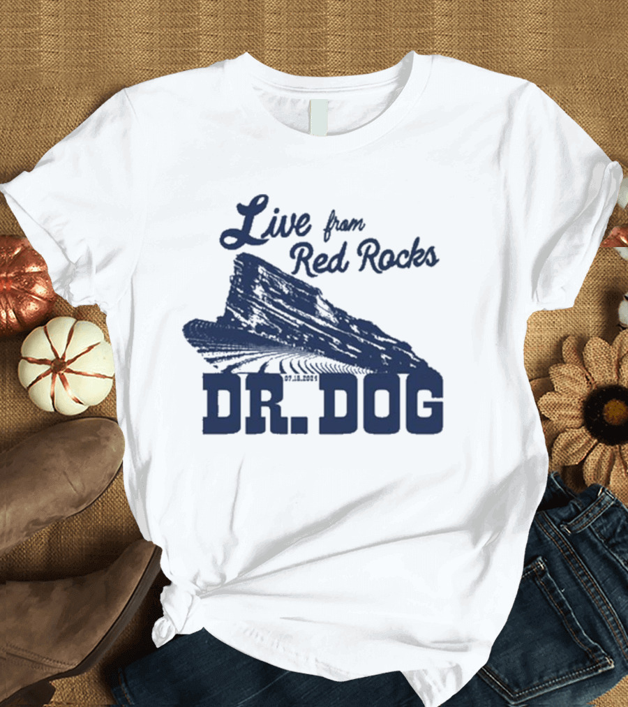 Dr. Dog Live from Red Rocks July 18 2024 T-Shirt