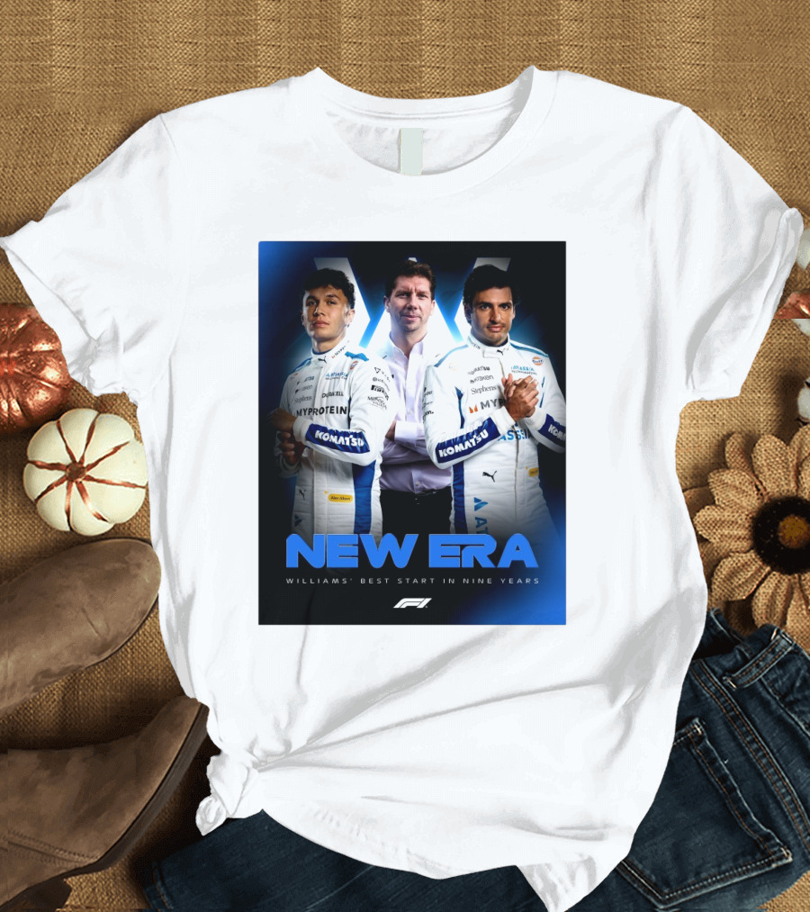 Williams Racing New Era Formula 1 Saudi Arabian Grand Prix Best Start In Nine Years T-Shirt