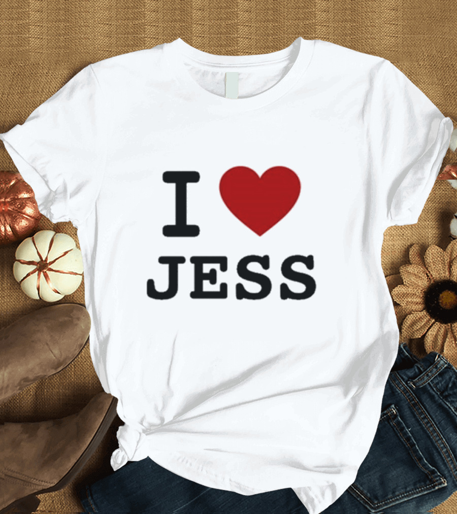 ``` 2025 Fujimotosan I Love Jess Heart ``` T-Shirt