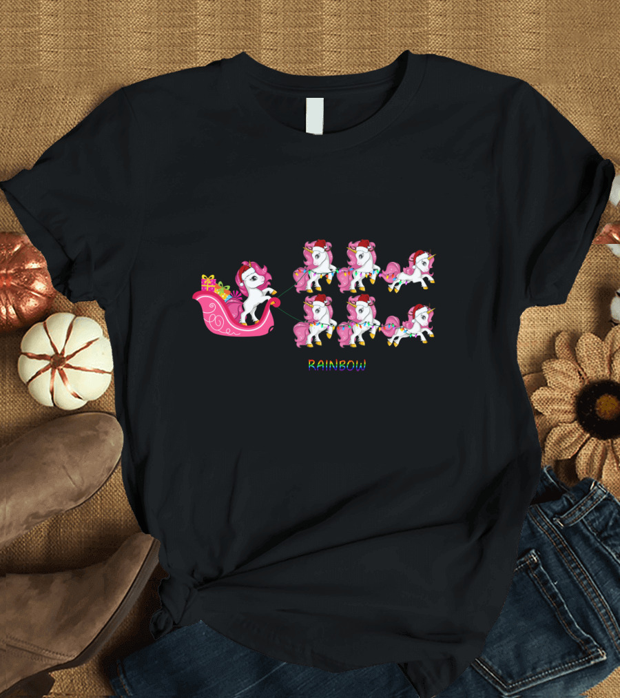 I Am Dreaming of a Rainbow Christmas T-Shirt