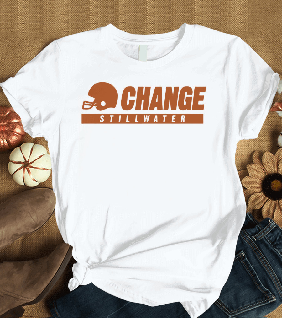 STILLWATER CHANGE FOOTBALL HELMET T-Shirt