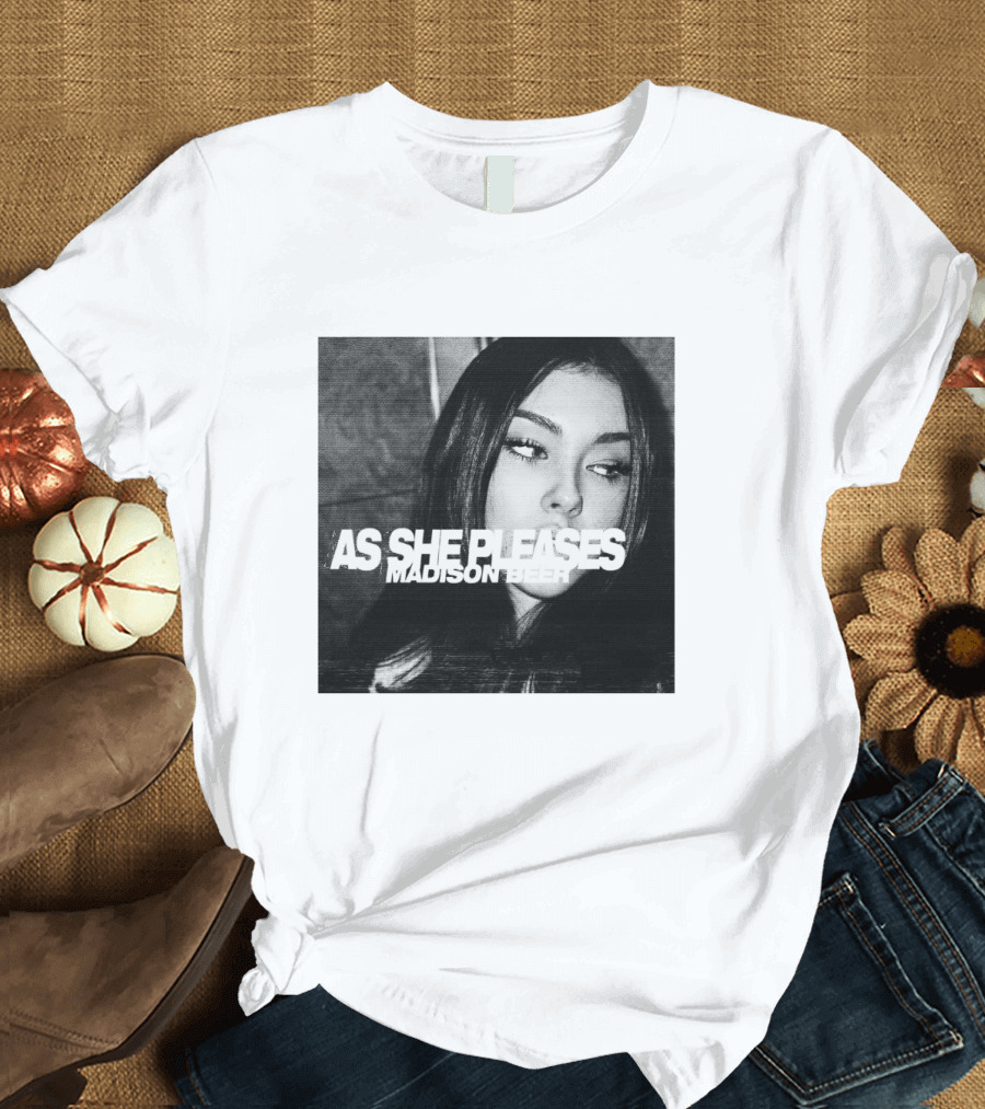 Madison Beer As She Pleases Merch T-Shirt