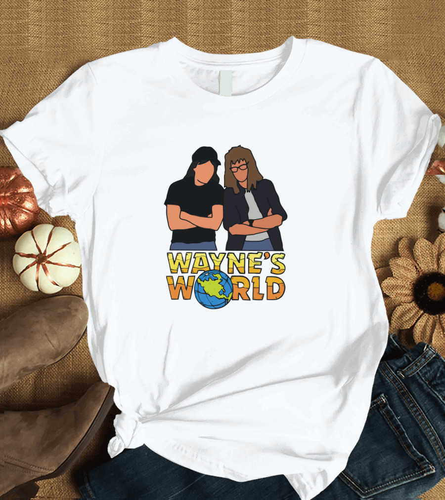 WAYNE'S WORLD DUO WITH EARTH T-Shirt