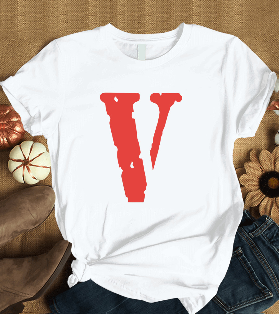 Nav Vlone Red V Icon T-Shirt