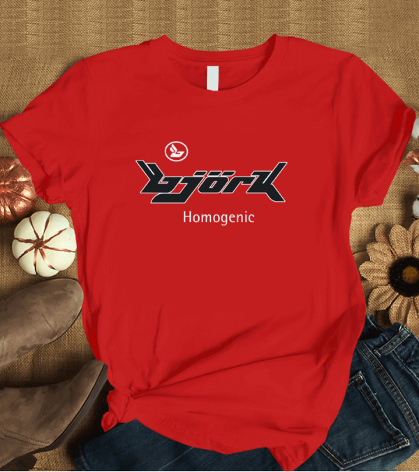 T-Shirt: Bjork Homogenic Logo T-Shirt Bjork Homogenic Logo T-Shirt