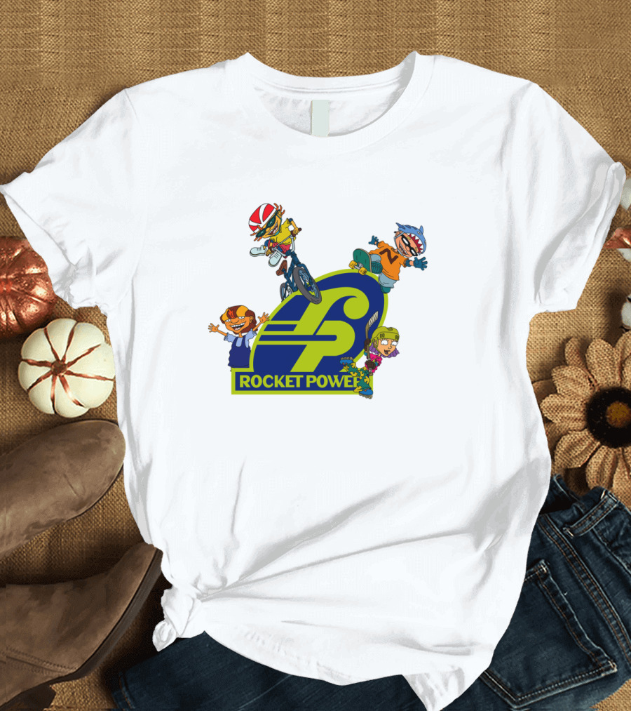Rocket Power TV Show Characters Adventure T-Shirt