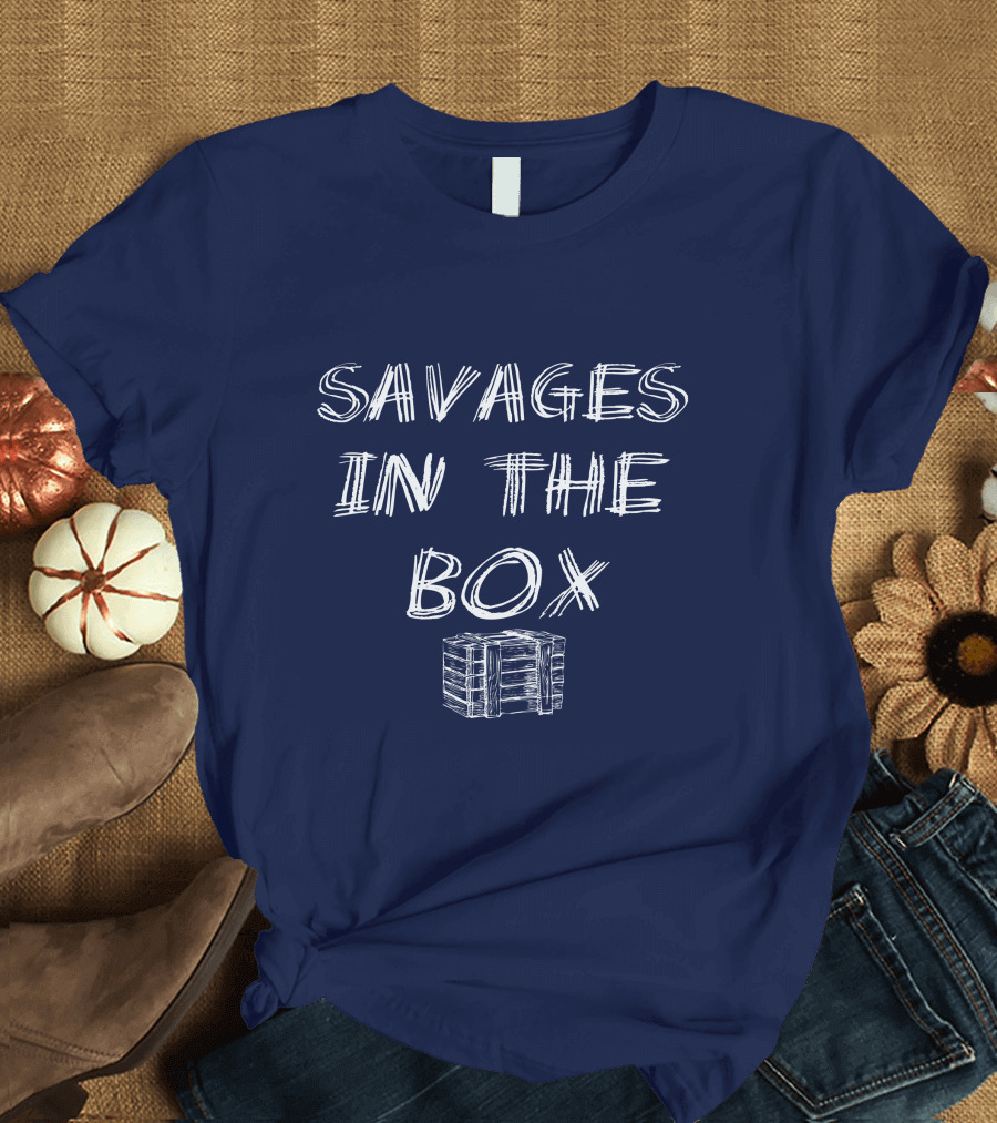 Savages in the Box Crate Sketch T-Shirt