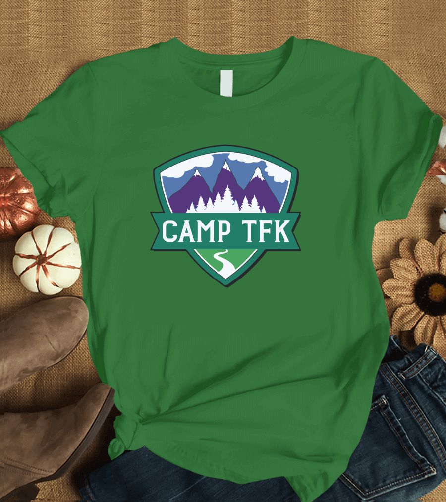 Camp TFK Mountain Adventure Badge T-Shirt